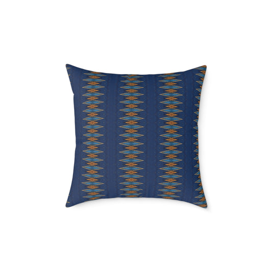 Jewel Geometric Square Cushion
