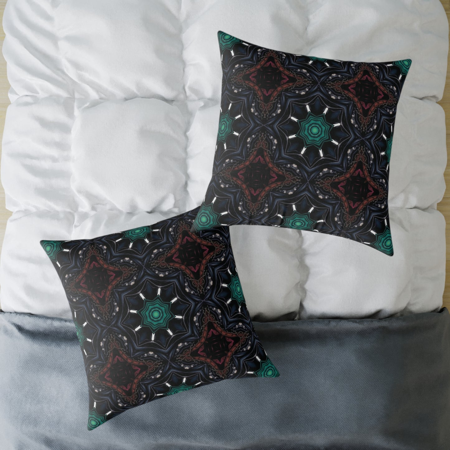 Gothic Inspired Patterned Cushion