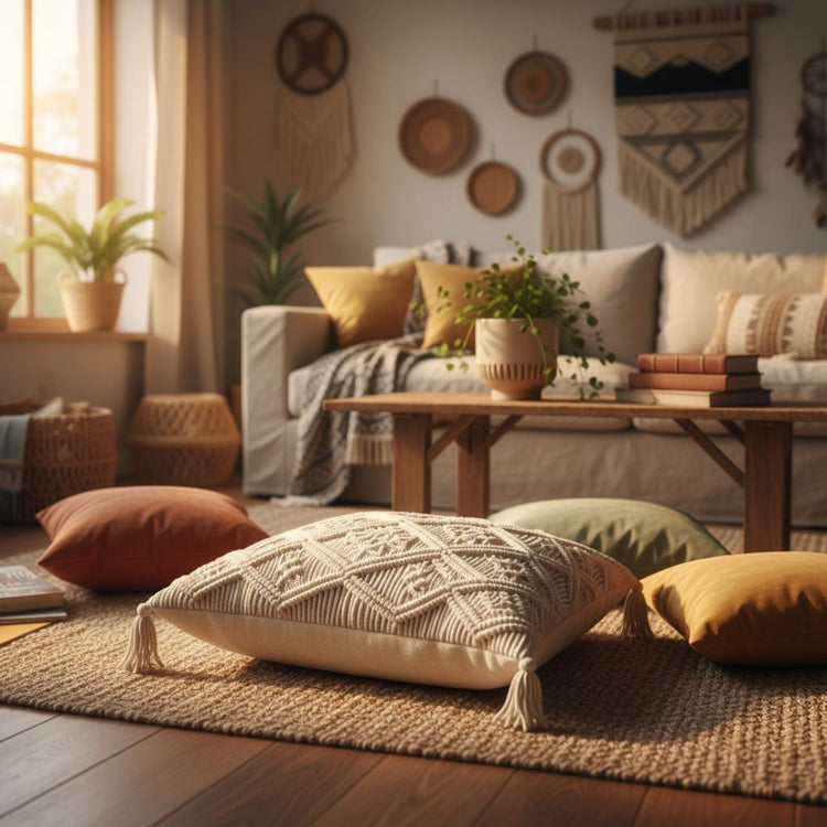 Boho Luxe☀️ Warm Mediterranean charm, golden tones, and artisan textures for effortless, sunlit comfort.