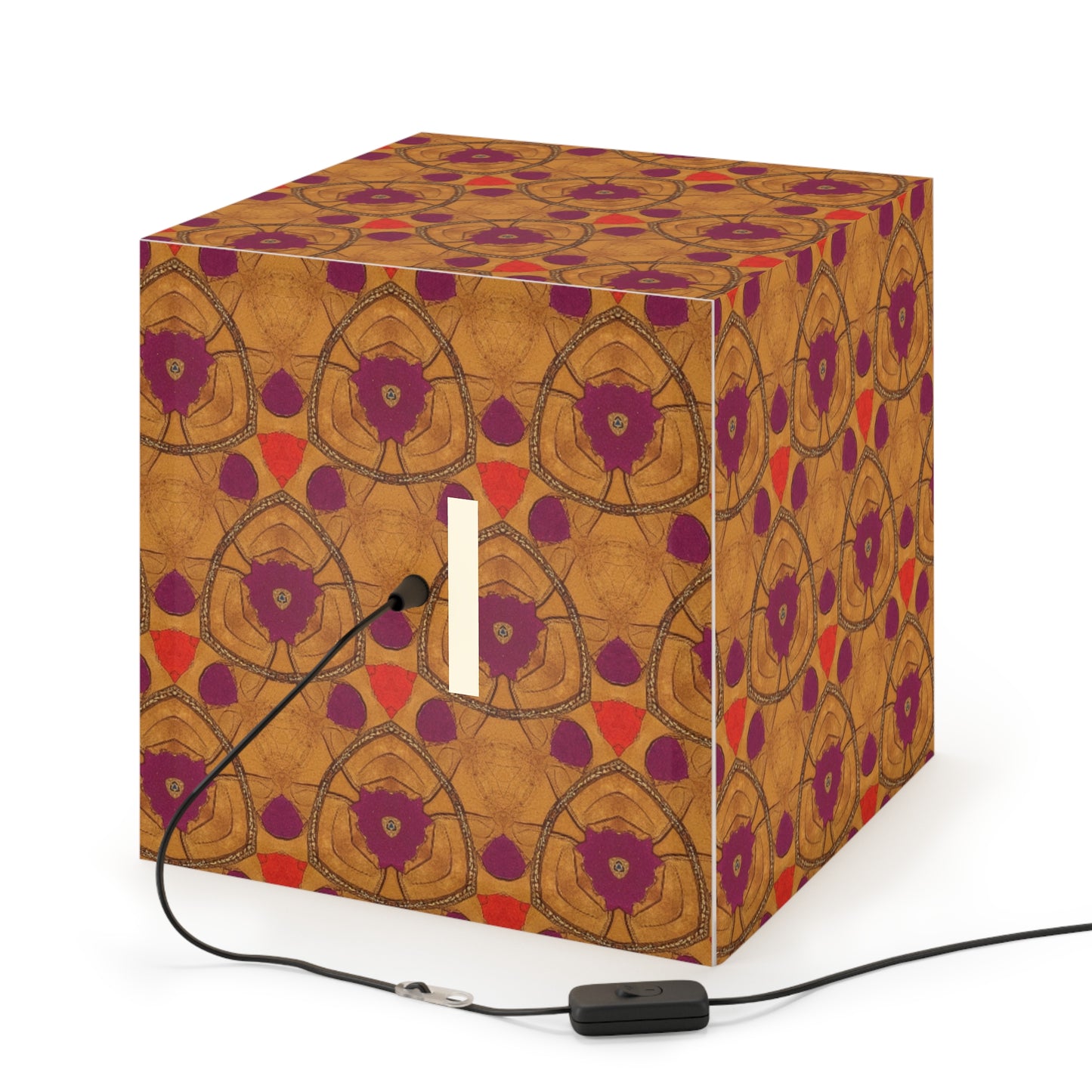 Colorful Geometric Light Cube Lamp, Bohemian Home Decor, Artistic Ceiling Light, Brighten Your Space, Unique Gift Idea