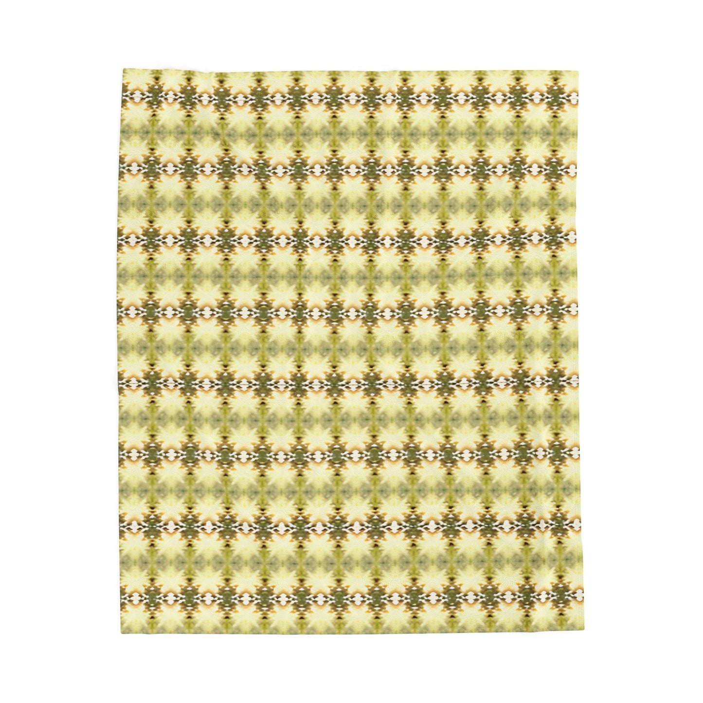 Luxurious Velveteen Plush Boho Blanket for Cosy Comfort