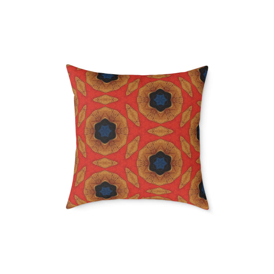 Vibrant Geometric Cushion - Colourful Couch Cushion