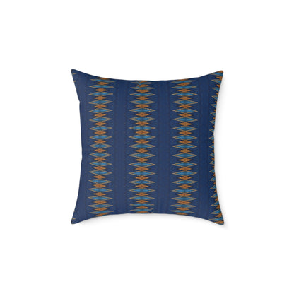 Jewel Geometric Square Cushion