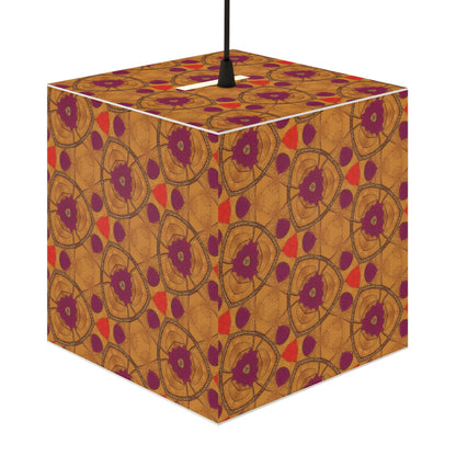 Colorful Geometric Light Cube Lamp, Bohemian Home Decor, Artistic Ceiling Light, Brighten Your Space, Unique Gift Idea