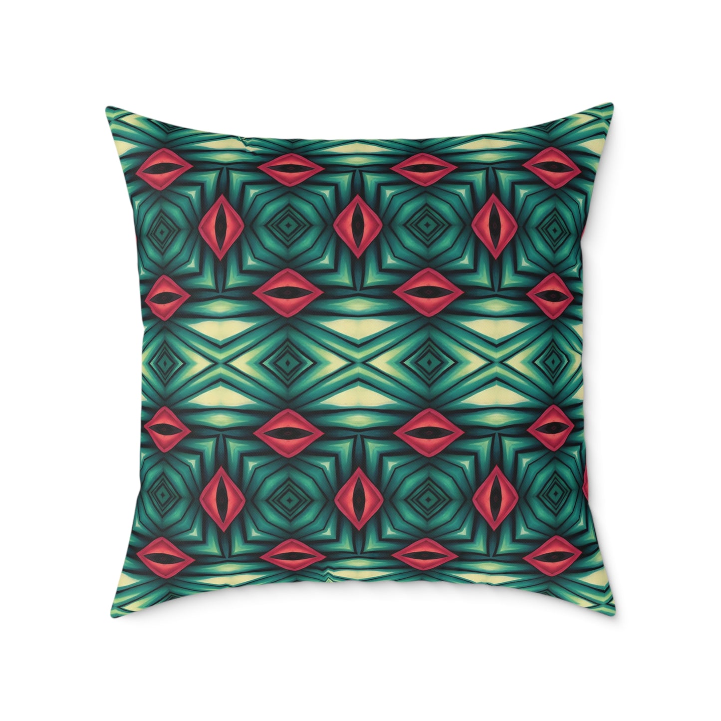 Gothic Inspired Geometric Pattern Cushion