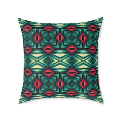 Gothic Inspired Geometric Pattern Cushion