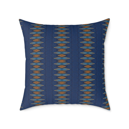 Jewel Geometric Square Cushion