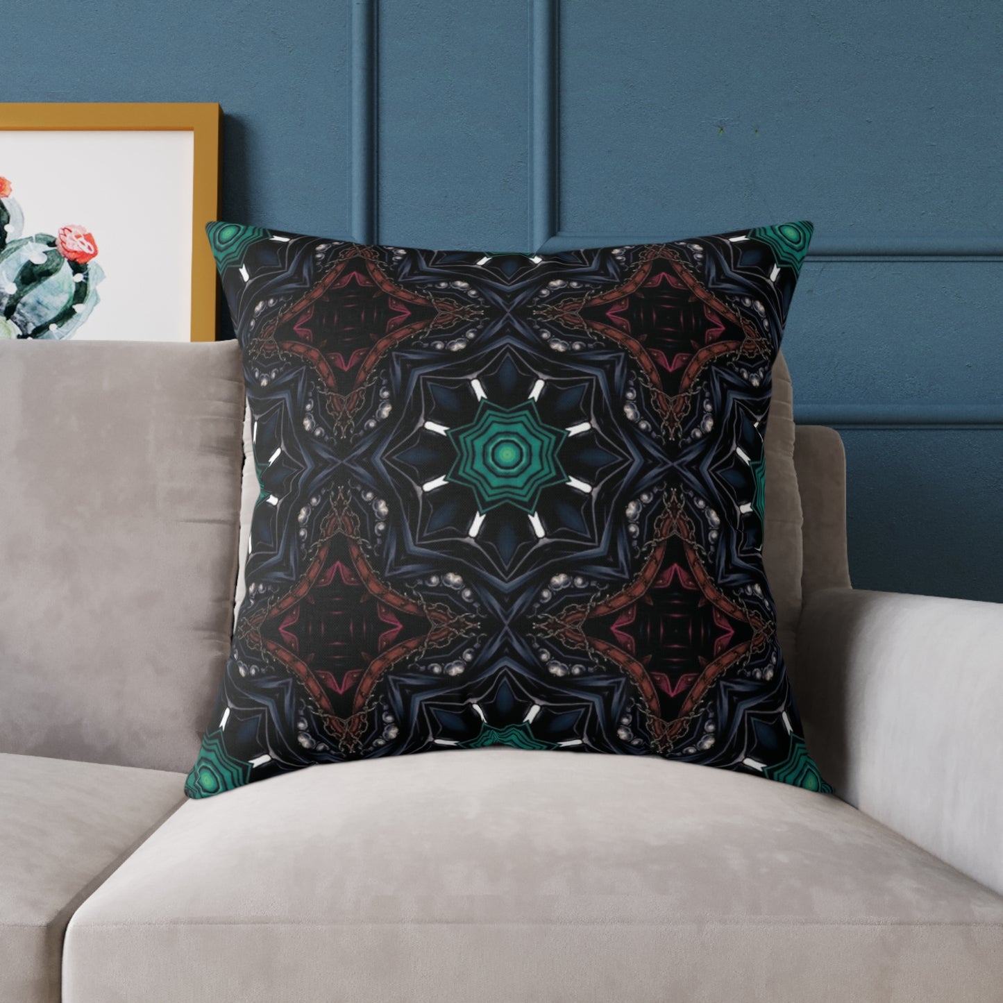 Gothic Inspired Patterned  Cushion