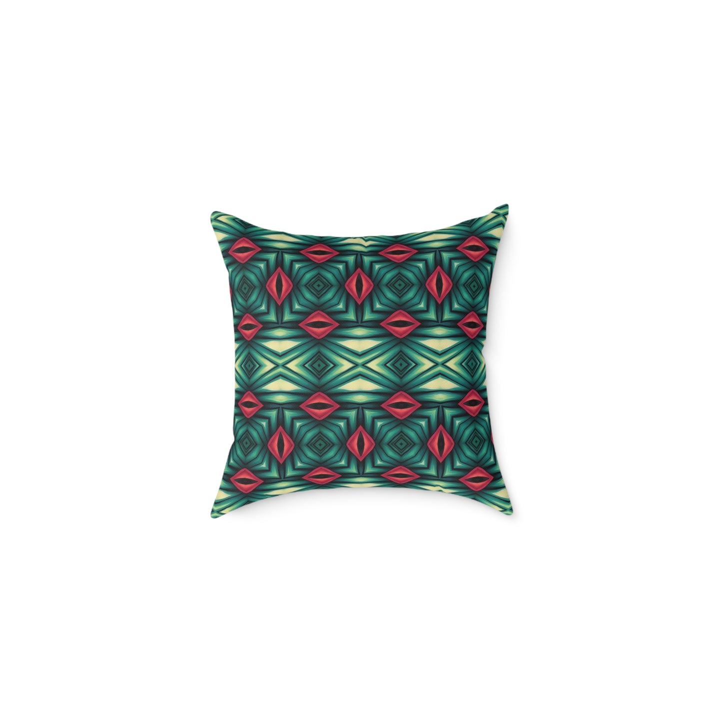 Gothic Inspired Geometric Pattern Cushion