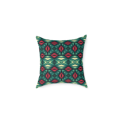 Gothic Inspired Geometric Pattern Cushion