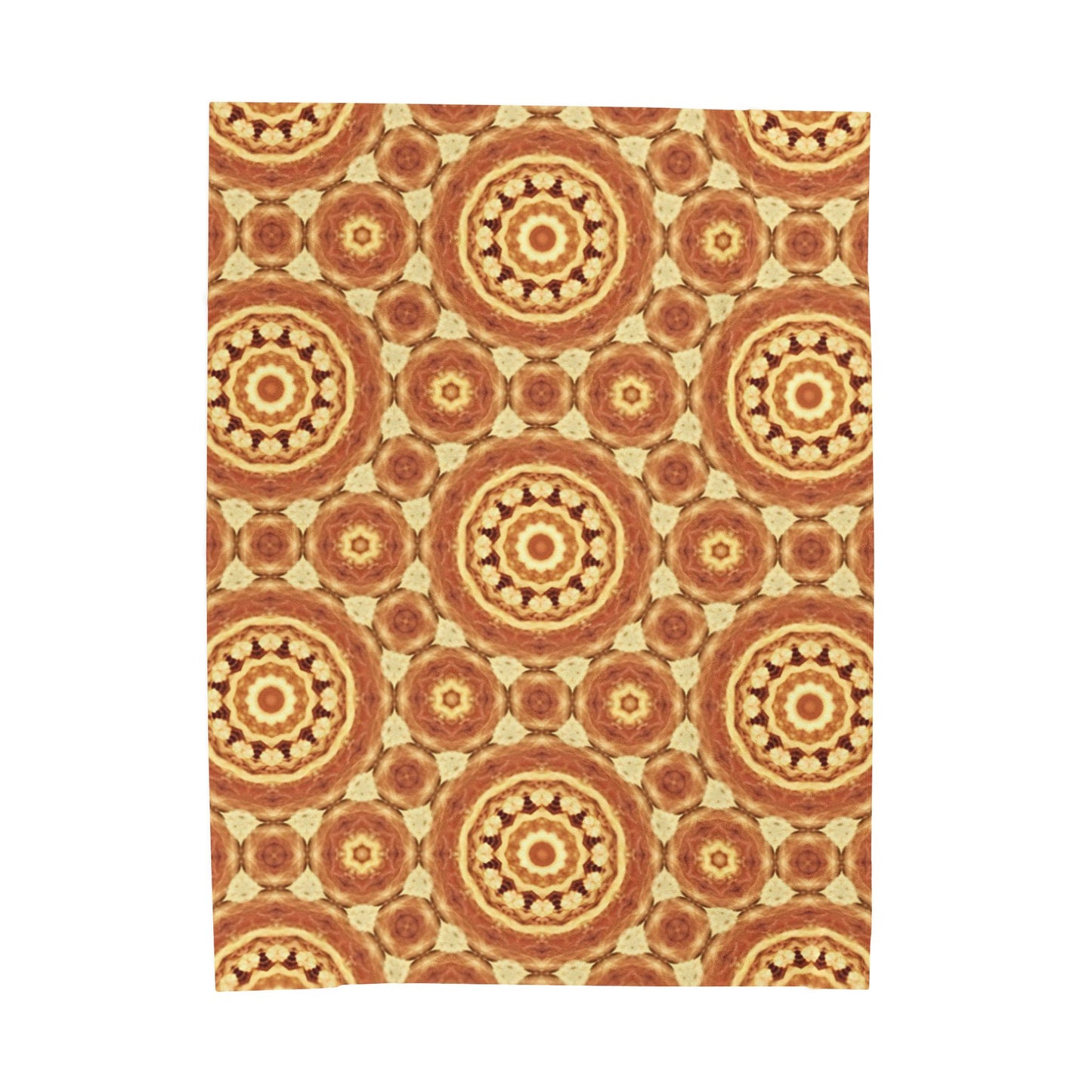 Velveteen Plush Blanket — Warm Bohemian Throw for Cosy Home Decor