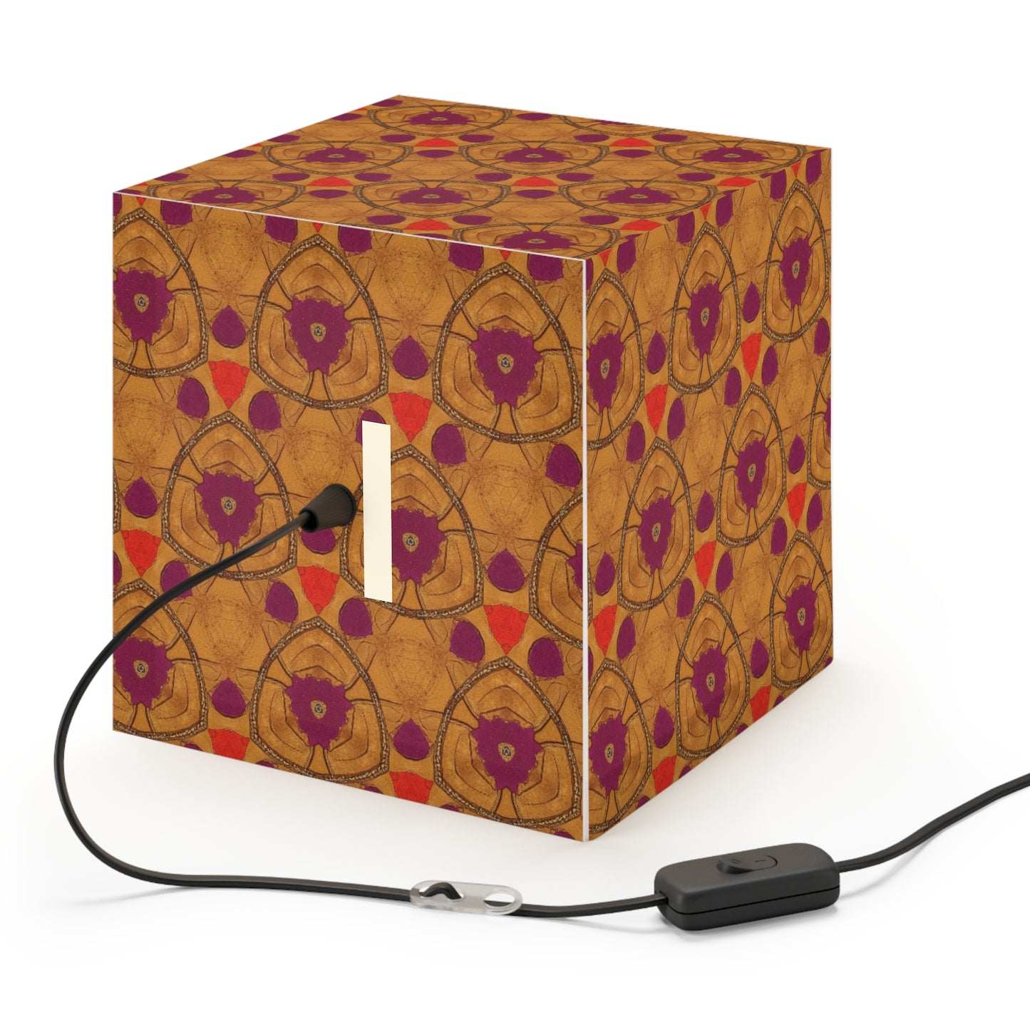 Colorful Geometric Light Cube Lamp, Bohemian Home Decor, Artistic Ceiling Light, Brighten Your Space, Unique Gift Idea