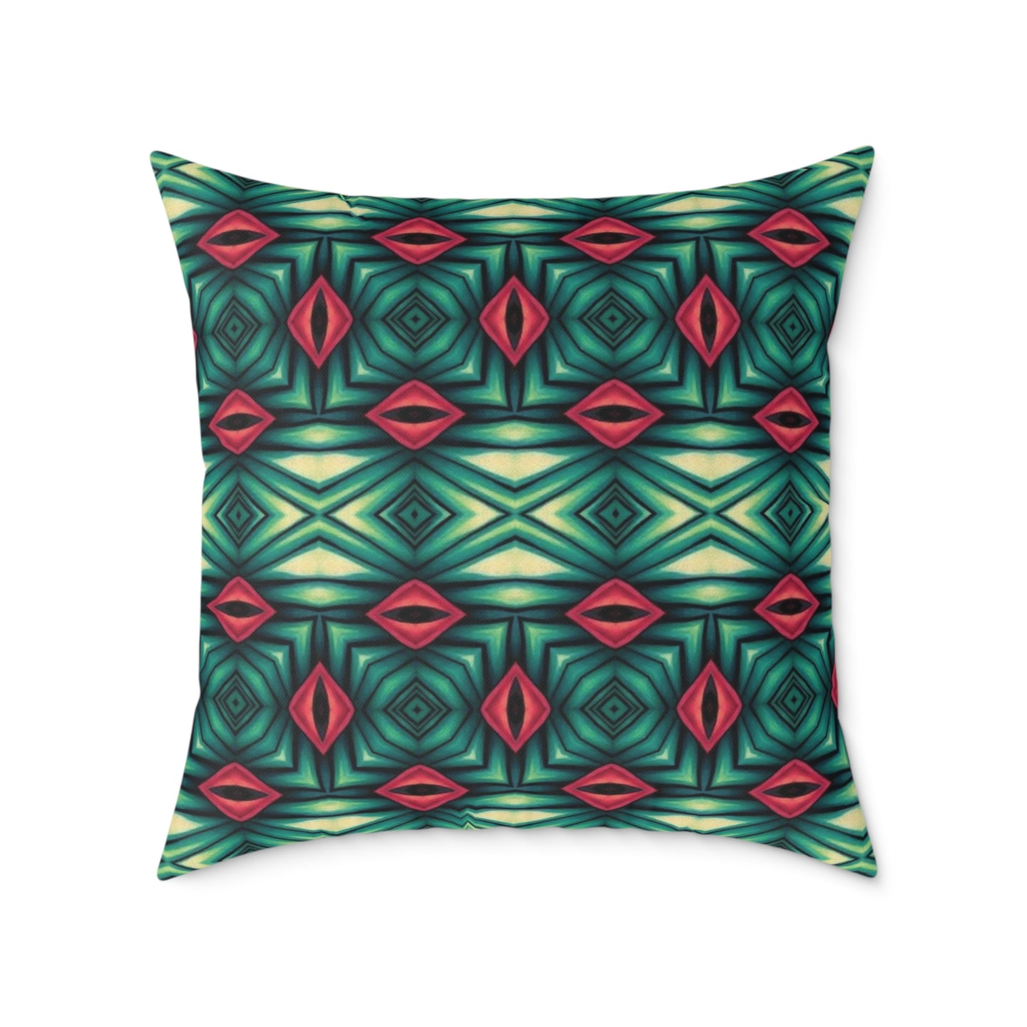 Gothic Inspired Geometric Pattern Cushion