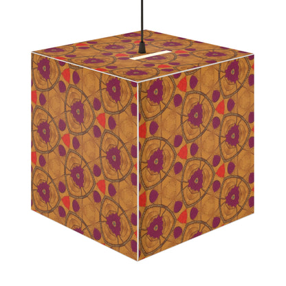 Colorful Geometric Light Cube Lamp, Bohemian Home Decor, Artistic Ceiling Light, Brighten Your Space, Unique Gift Idea