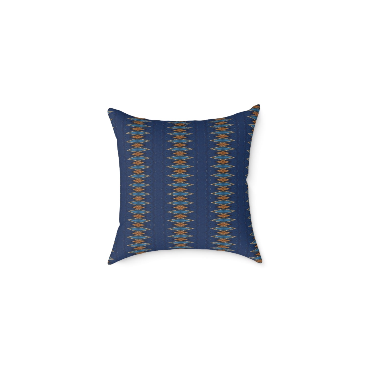Jewel Geometric Square Cushion