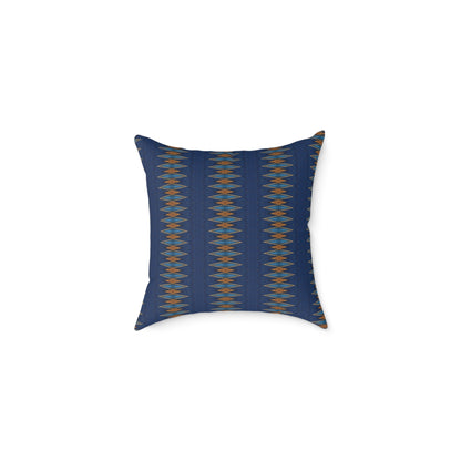 Jewel Geometric Square Cushion