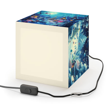 Winter Scene Lamp – Cozy Holiday Decor