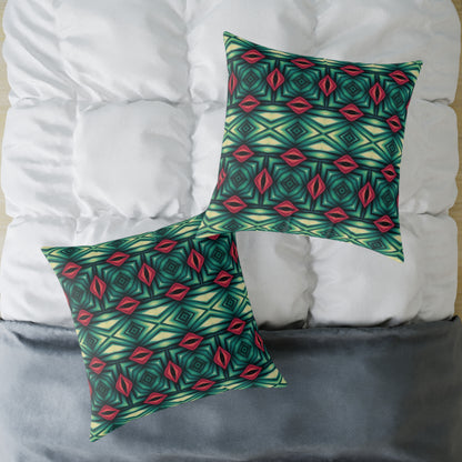 Gothic Inspired Geometric Pattern Cushion