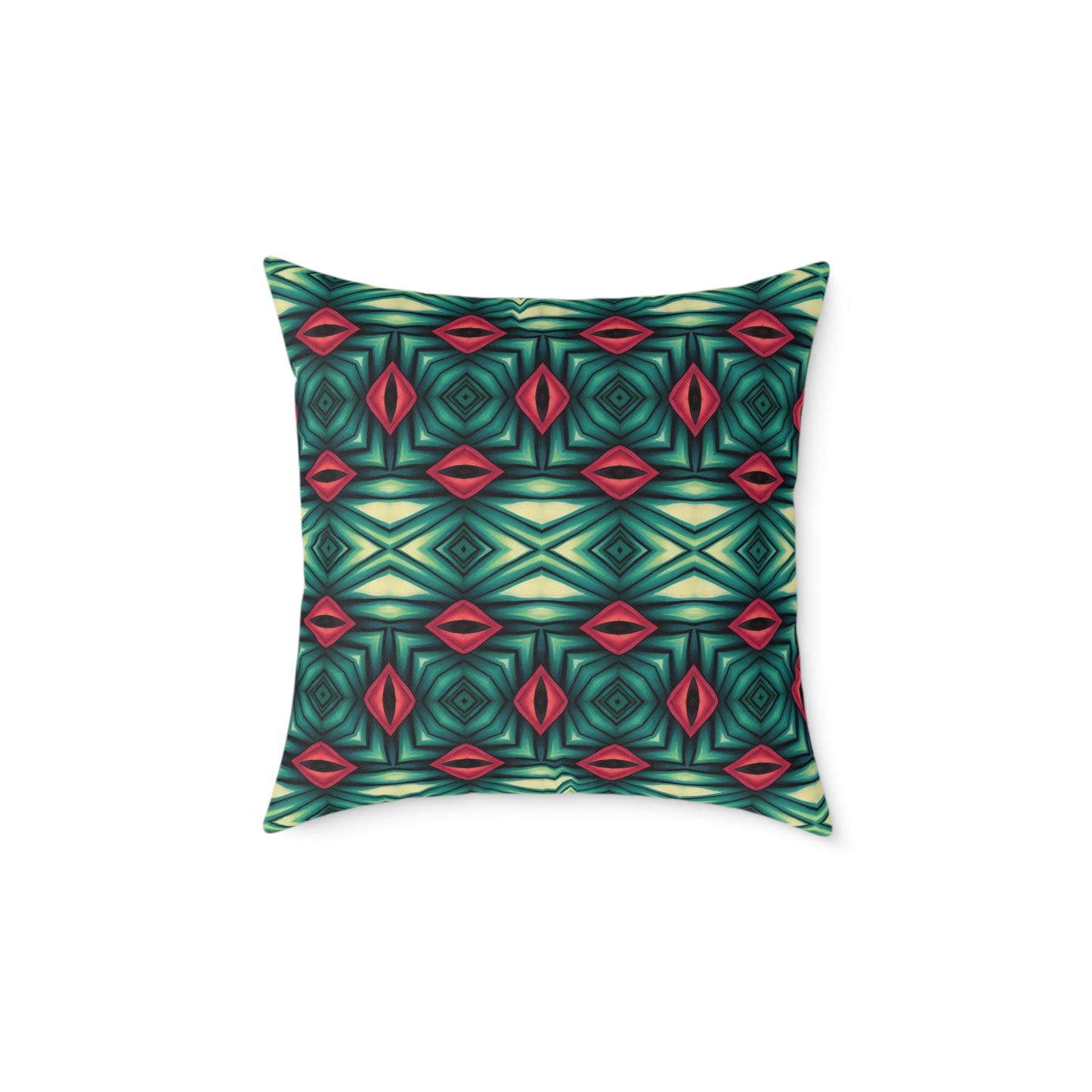 Gothic Inspired Geometric Pattern Cushion
