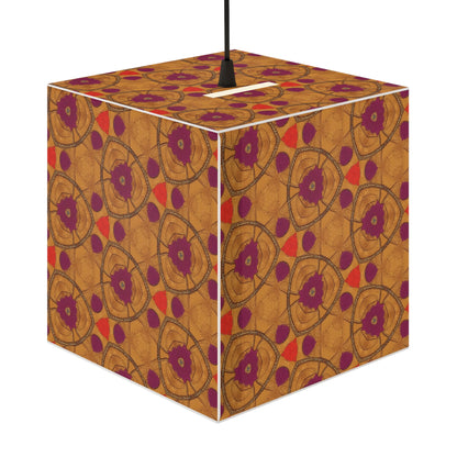 Colorful Geometric Light Cube Lamp, Bohemian Home Decor, Artistic Ceiling Light, Brighten Your Space, Unique Gift Idea