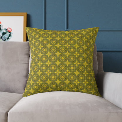 Boho Floral Square Cushion