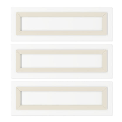 Christmas Acrylic Triptych Prints - Believe in the Magic of Christmas, Holiday Wall Art, Home Decor, Gift Idea, Seasonal Decoration