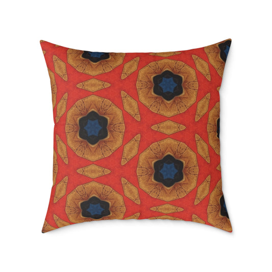 Vibrant Geometric Cushion - Colourful Couch Cushion