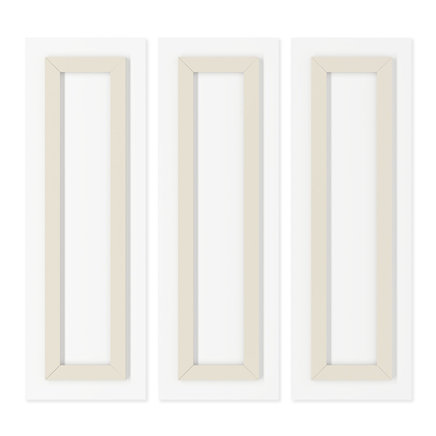 Tropical Sunset Triptych Acrylic Wall Art