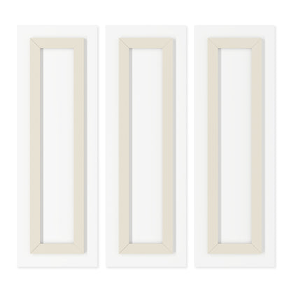 Tropical Sunset Triptych Acrylic Wall Art