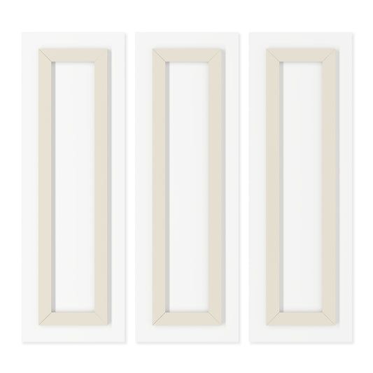 Tropical Sunset Triptych Acrylic Wall Art