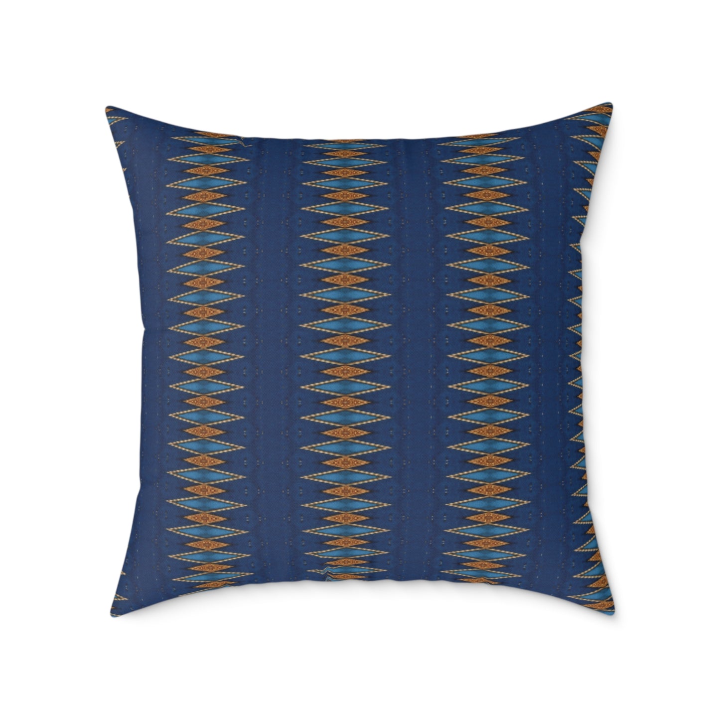 Jewel Geometric Square Cushion