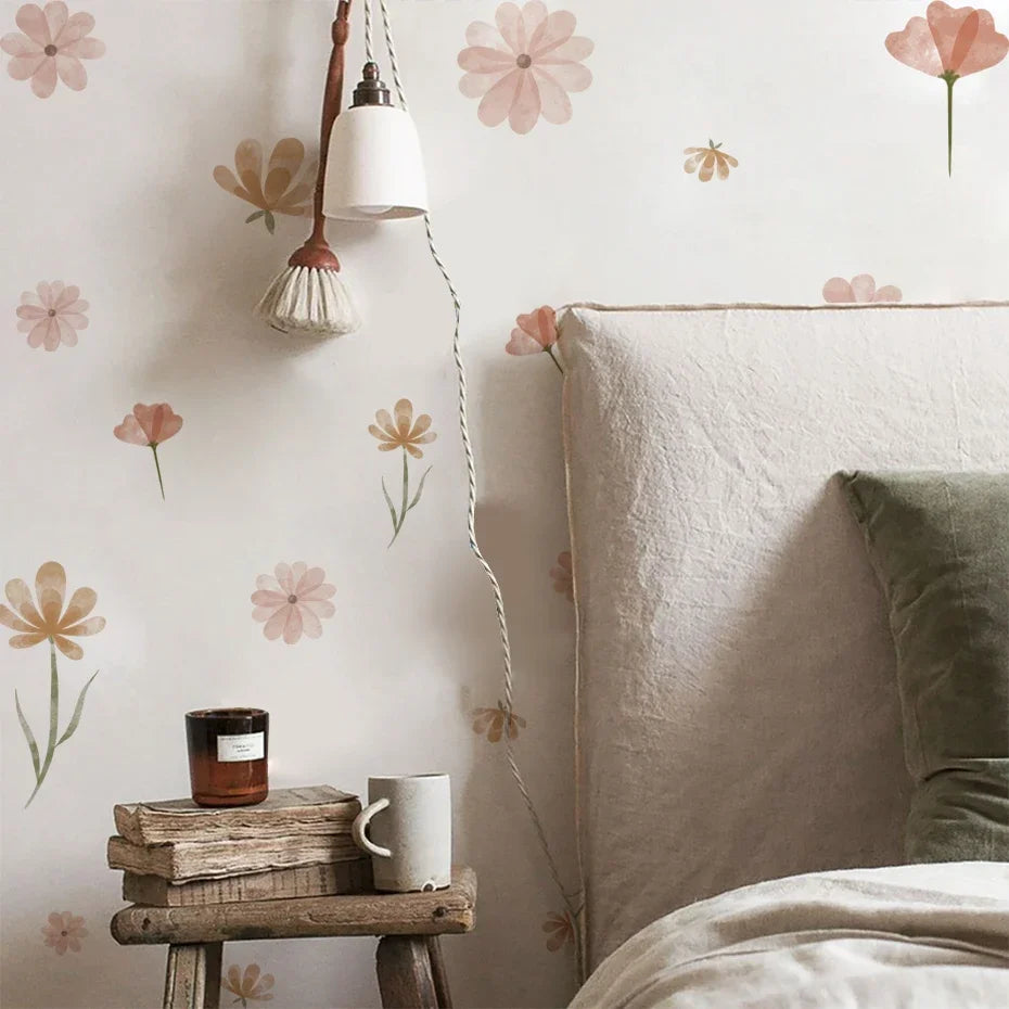 Floral Wall Stickers – Versatile & Easy to Apply