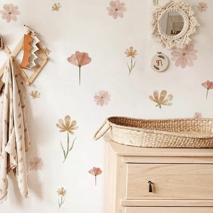 Floral Wall Stickers – Versatile & Easy to Apply