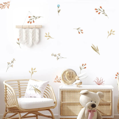 Floral Wall Stickers – Versatile & Easy to Apply