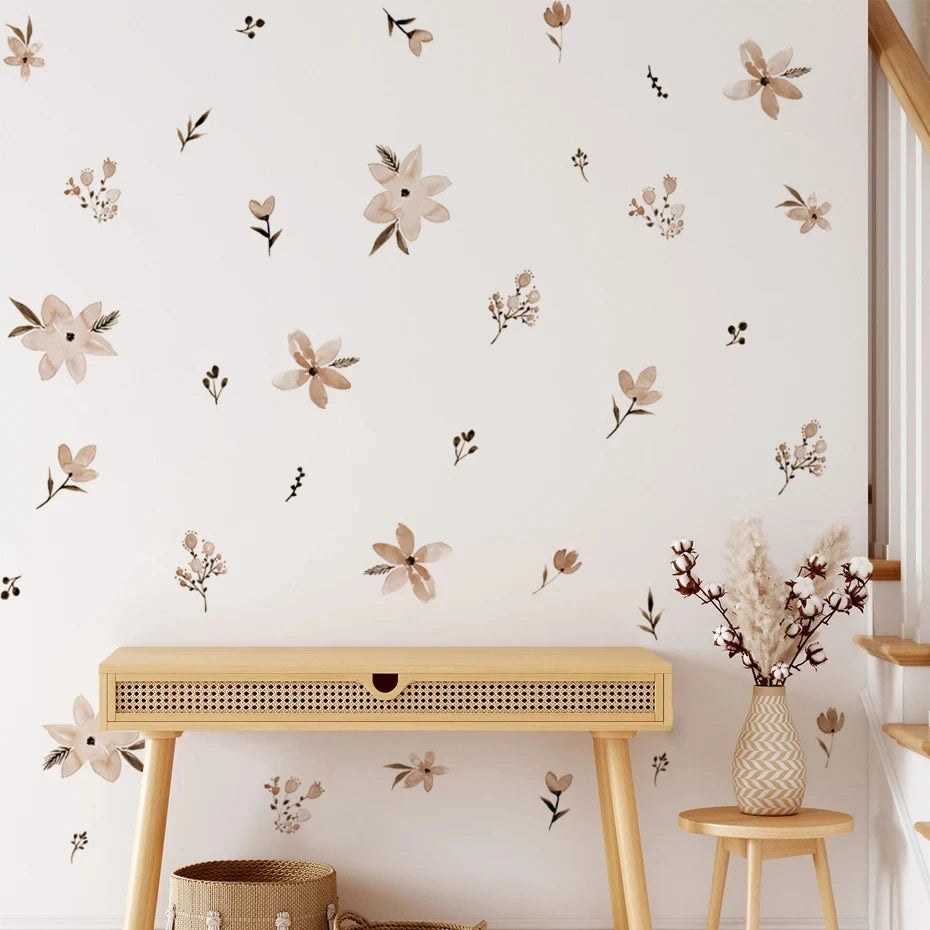 Floral Wall Stickers – Versatile & Easy to Apply